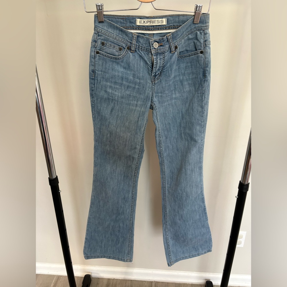 Express Denim Blue Jeans